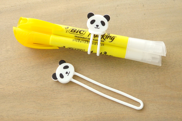 マグネット付きシリコンバンド パンダ A 7722 6 ネコポスok