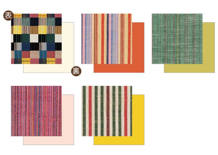 会津木綿柄折り紙 萩衣 5柄各4枚入 62 012 ネコポスok