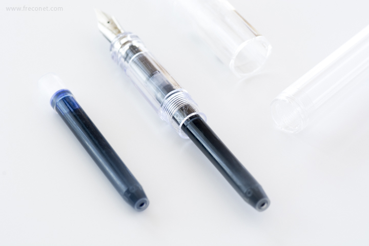 パイロット 万年筆 カクノ透明軸 F 細字 Fka 15r Ncf ネコポスok