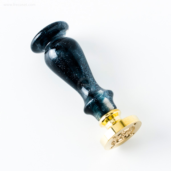 封蝋シーリングスタンプ用ハンドル クリア スターダスト ネコポスok