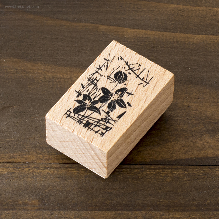 小徑文化×夏米花園オリジナルスタンプ 花開 Vol.2 日曜花シリーズ／F