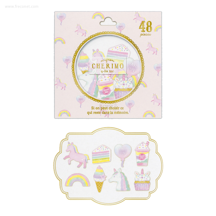 シェリモフレークシール ユニコーン 311 ネコポスok